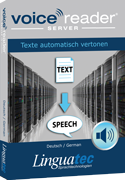 Voice Reader Server Text-to-Speech - Texte automatisiert vertonen